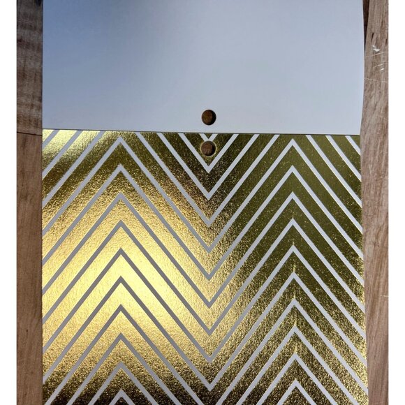 White & Gold Foil Cardstock Pad 6" X 8" 20 Sheets DCWV Stack For Crafting & Scra - Picture 5 of 6